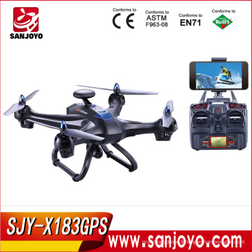 PK Bayangtoys X16 CG035 Date Follower X6 Drone Suivez-moi Wifi fpv gps drone avec 720p caméra fonction orbite SJY-X183W GPS